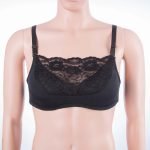 Lace Breast Form Pocket Bra-0