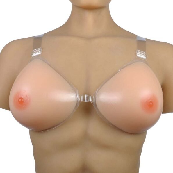 Transparent Bra Breast Form-0