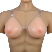 Transparent Bra Teardrop Breast Form-0