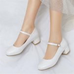 1.5 Inch Sweet Chunky Low Heels Pump-0