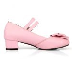 1.5 Inch Sweet Lolita Bow Strap Buckle Pump-0