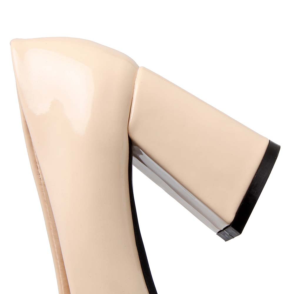 2 Inch Classic Solid Pointed Toe Party Pump