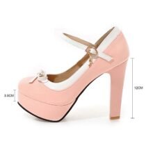 4 Inch Sweet Patent Leather Candy Pump-2336