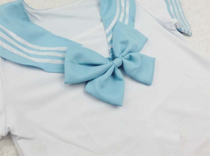 Japanese School For Girls Sailor Tops+Tie+Skirt