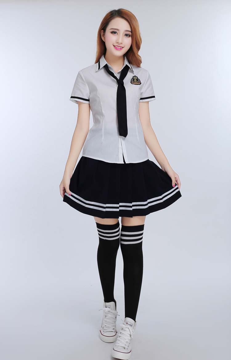 Japanese and Korean Student College School Uniform