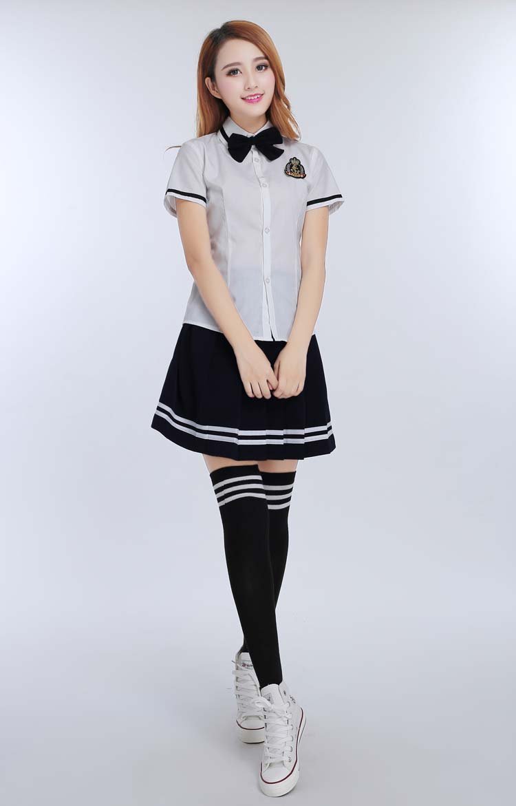 Japanese and Korean Student College School Uniform