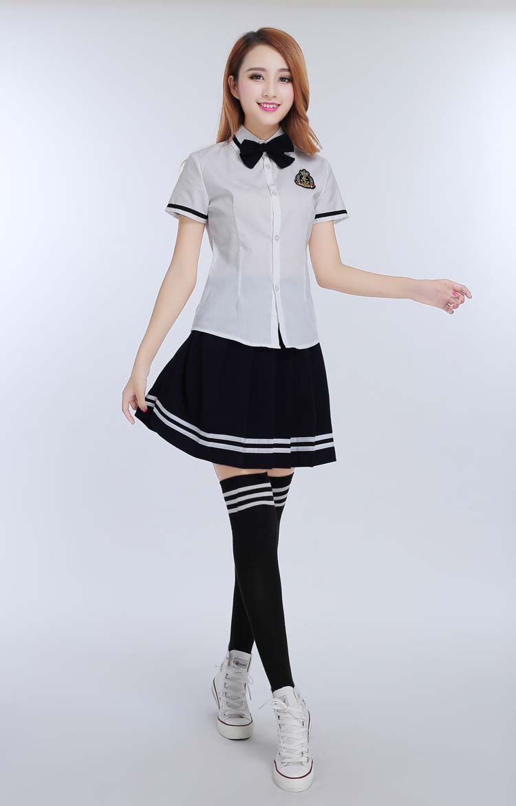 Japanese and Korean Student College School Uniform