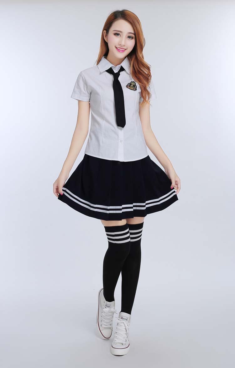 Japanese and Korean Student College School Uniform