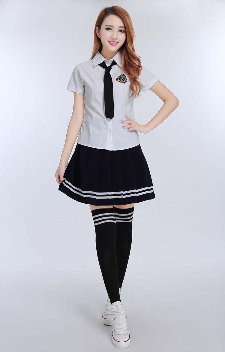 Japanese and Korean Student College School Uniform