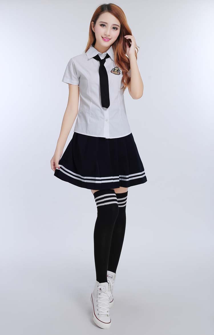 Japanese and Korean Student College School Uniform