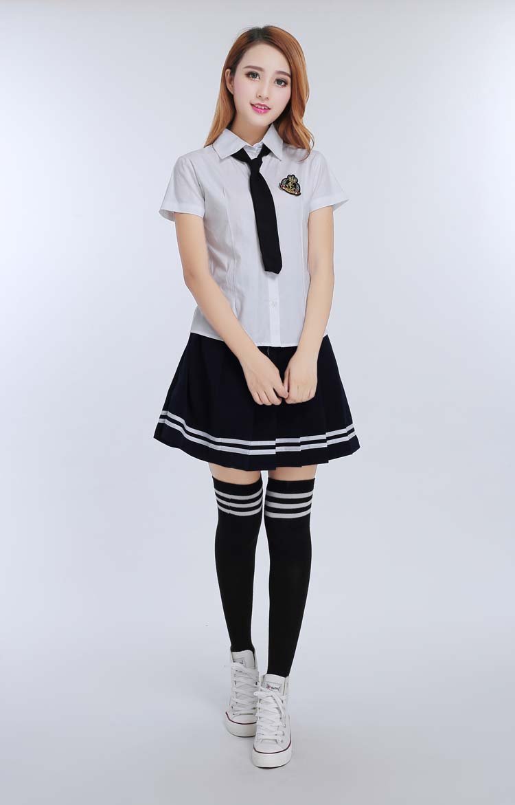 Japanese and Korean Student College School Uniform