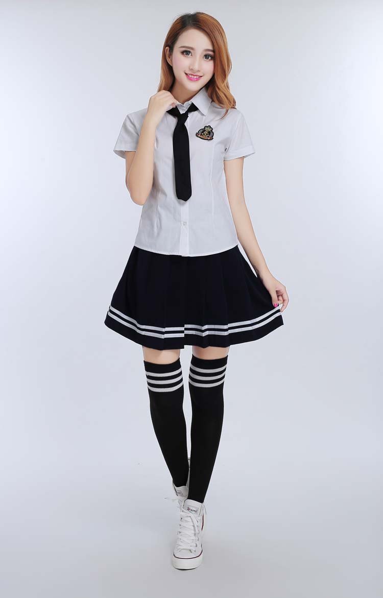 Japanese and Korean Student College School Uniform