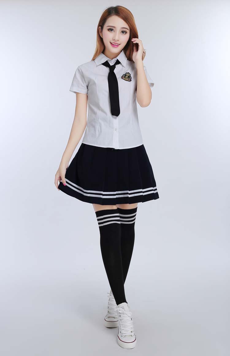 Japanese and Korean Student College School Uniform