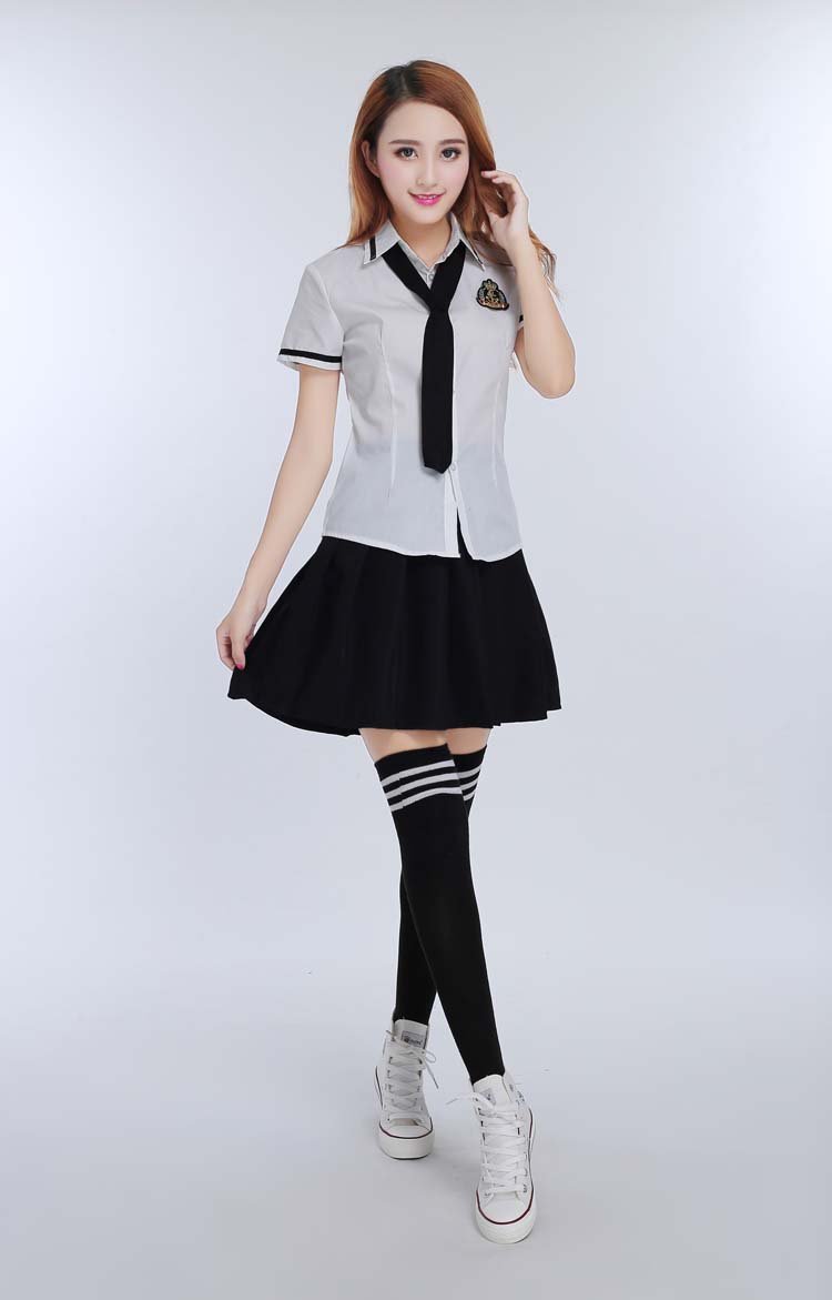 Japanese and Korean Student College School Uniform