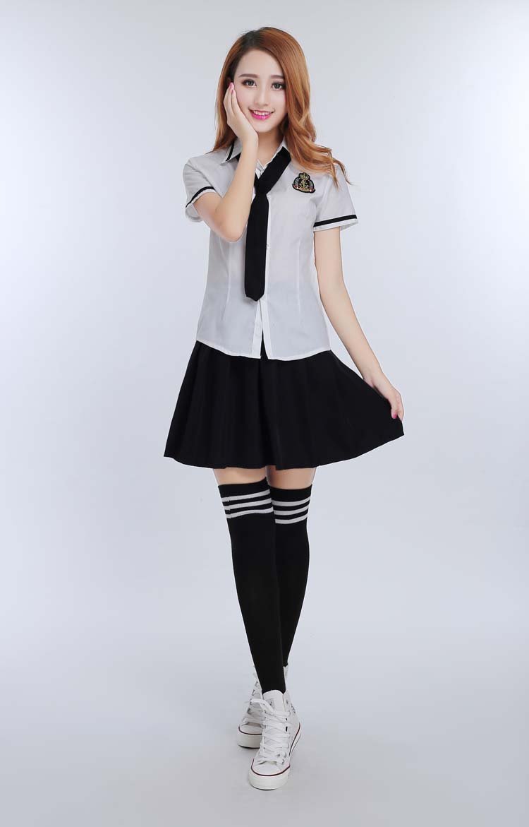 Japanese and Korean Student College School Uniform