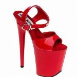 6 Inch Super High Thin Heels Fashion Sandals-0