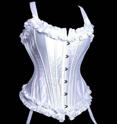 Overbust Steampunk Shaper Wedding Steel Bones Corset