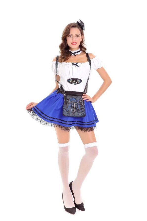 Carnival Fancy Oktoberfest German Beer Girl Dress-0