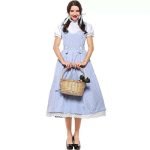 Dorothy The Wizard Of Oz  Fancy Suspender Fairy Tale And Magic Dress-0