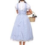 Dorothy The Wizard Of Oz  Fancy Suspender Fairy Tale And Magic Dress-0