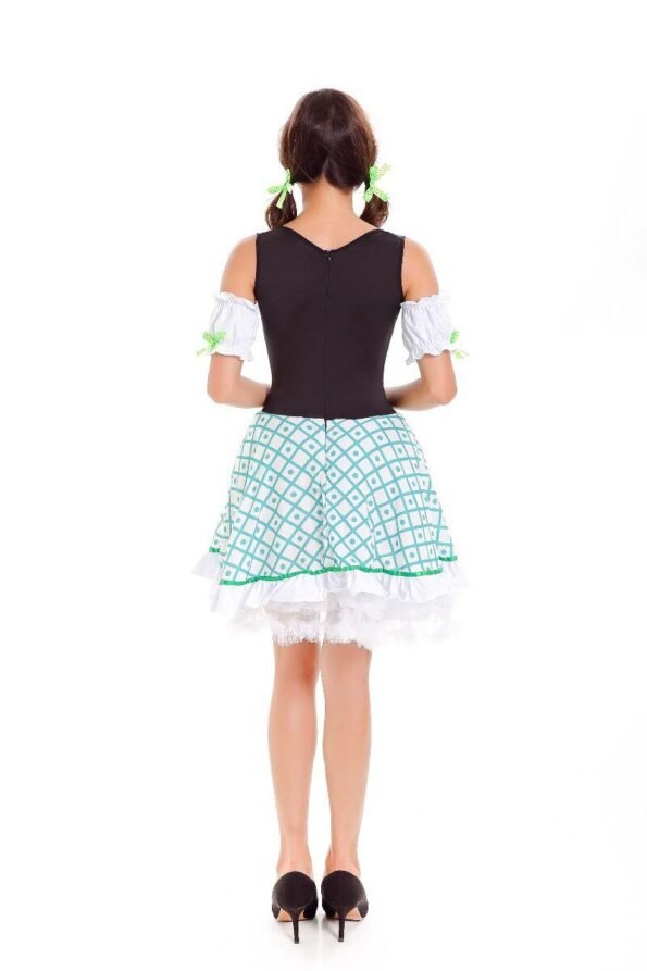 German Oktoberfest Beer Bavarian Traditional Girl Maid Dress-3348