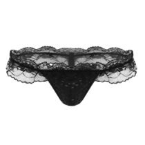 Homme Jockstrap Tanga Ruffle Lace Bulge Pouch Bikini Exotic Gay Underwear-5216