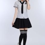 Japanese and Korean Student College School Uniform-0