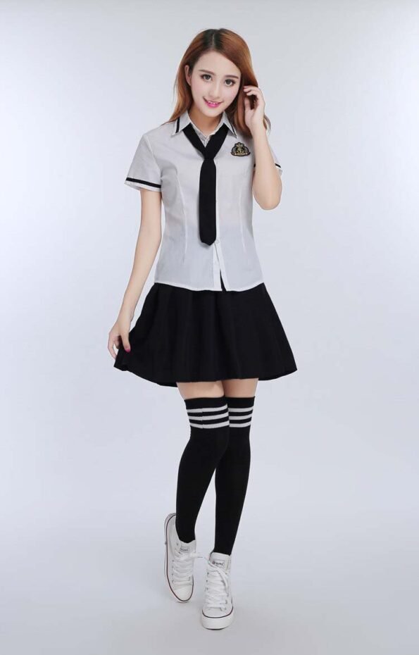 Japanese and Korean Student College School Uniform-3546