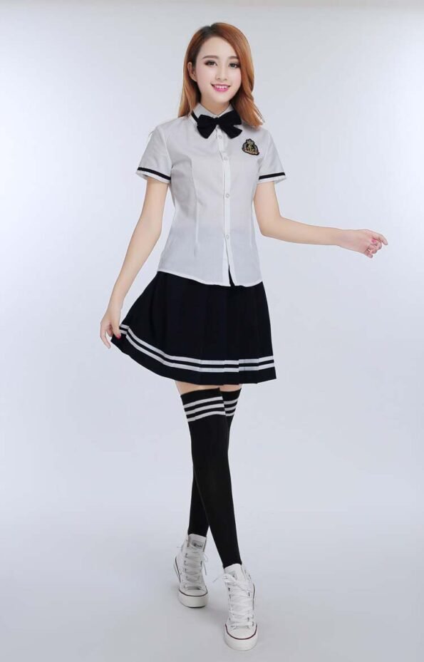 Japanese and Korean Student College School Uniform-3548