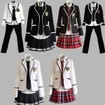 Long Sleeve Primary School Japanese School Uniform-0