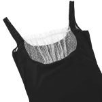 Sheer See Through Fancy Maid Exotic Sleeveless High Cut Leotard-0