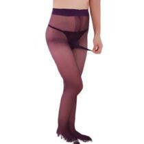 Transparent Silk Underwear Pantyhose For Mens Tights-0