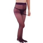 Transparent Silk Underwear Pantyhose For Mens Tights-0