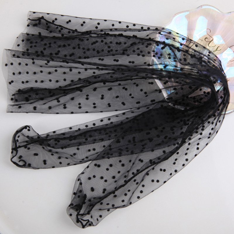 Crossdresser Dot Tulle Ultra-thin Lace Socks