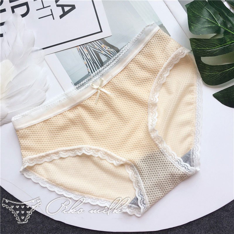 Crossdresser Bow Cute Lace Flora Seamless Panty