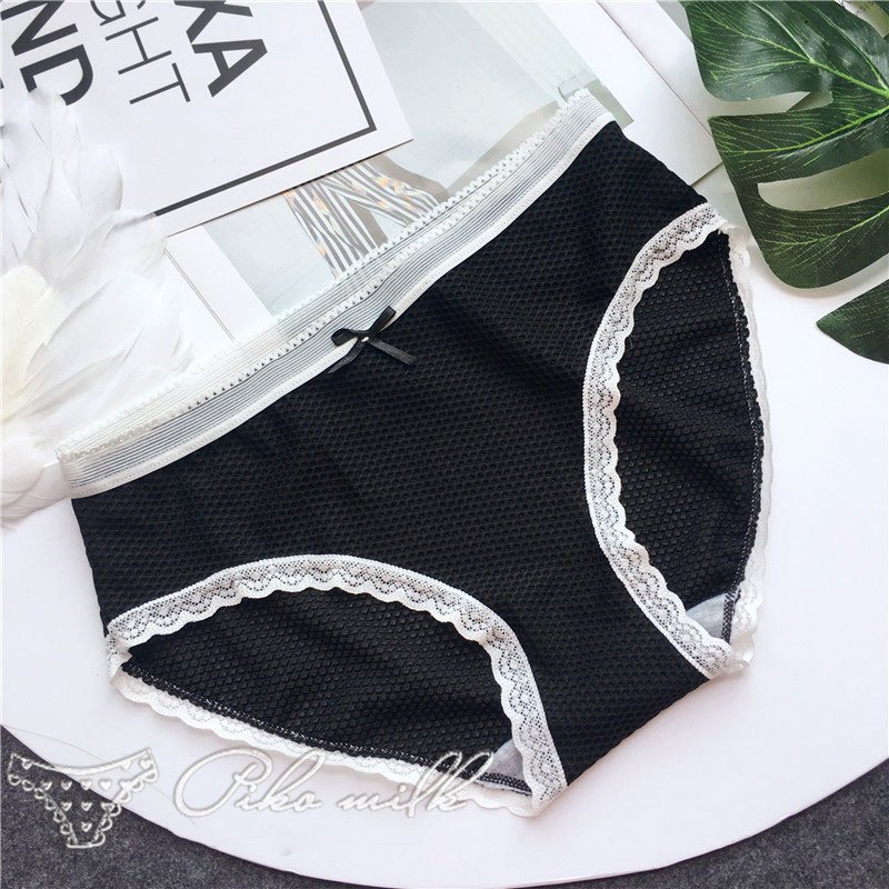 Crossdresser Bow Cute Lace Flora Seamless Panty