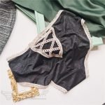 Bandage Transparent Lace Hollow Out Panty-0