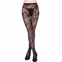 Elastic Garter Fishnet Hollow Out Hosiery Pantyhose-0