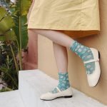 Flower Tulle Daisy Mesh Chiffon Socks-0