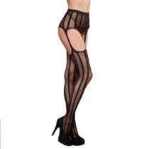 Garter Belt Mesh Silk Fishnet Pantyhose-10237