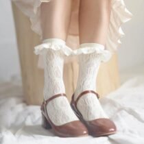 Lolita Cute Lace Flora Socks-0