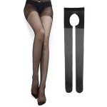 Open Crotch Tights Elastic Crothless Pantyhose-0