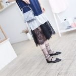 Shine Star Tulle Thin Transparent Funny Socks-0