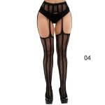 Thin Fishnet Flora Mesh Lace Pantyhose-0