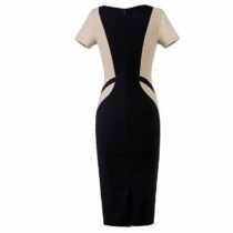 Elegant Fitted Casual Work Office Business Party Bodycon Pencil Dress-14962